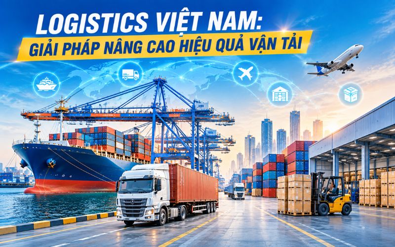 Logistics Việt Nam Giải Pháp Nâng Cao Hiệu Quả Vận Tải
