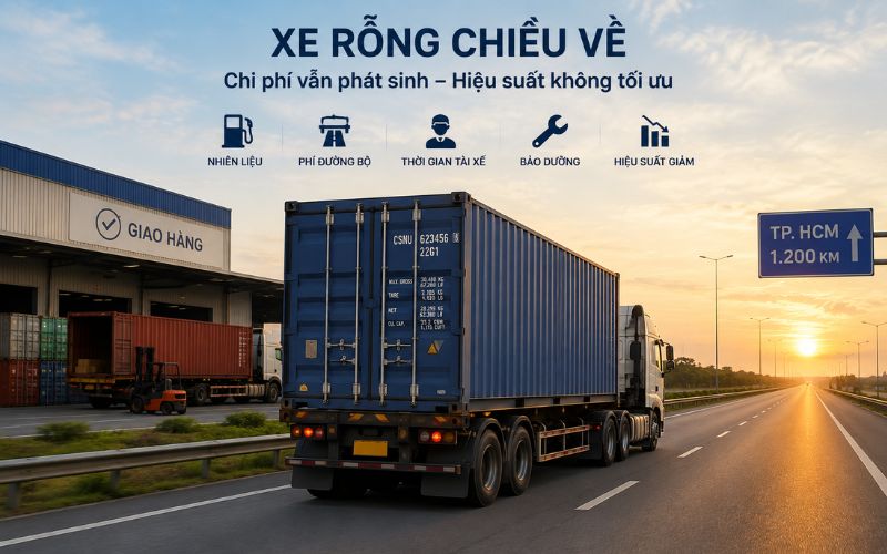 Xe Rỗng Chiều Về Bài Toán Tối Ưu Vận Tải Logistics