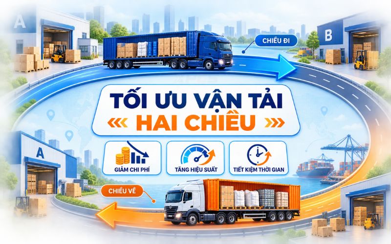 tối ưu vận tải hai chiều
