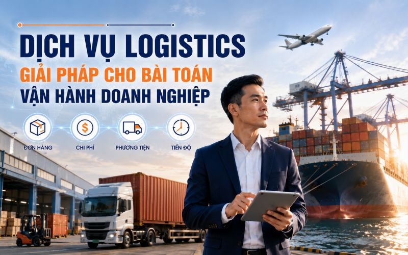 Dịch Vụ Logistics Giải Pháp Cho Bài Toán Vận Hành&nbsp;