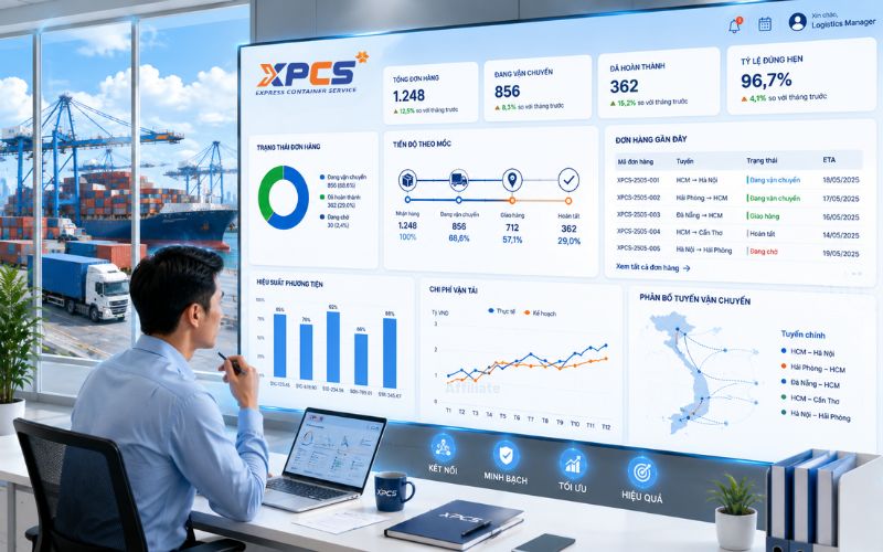 Dịch vụ logistics trên XPCS