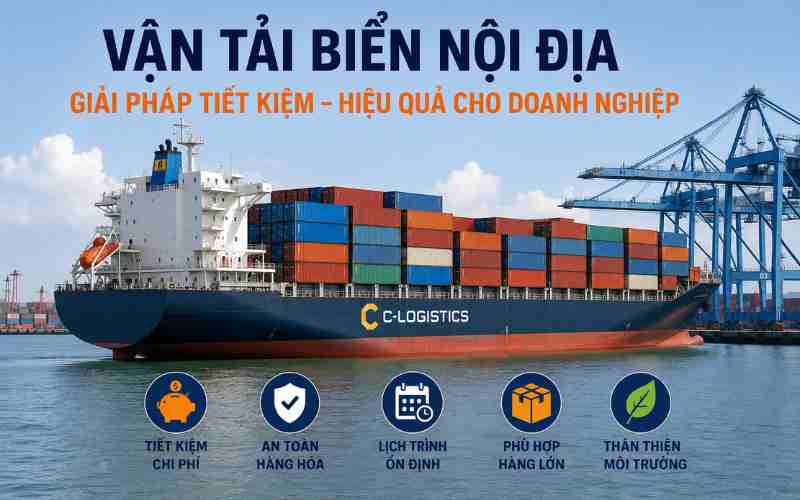 Vận Tải Biển Nội Địa Có Thực Sự Tiết Kiệm Hơn Đường Bộ?