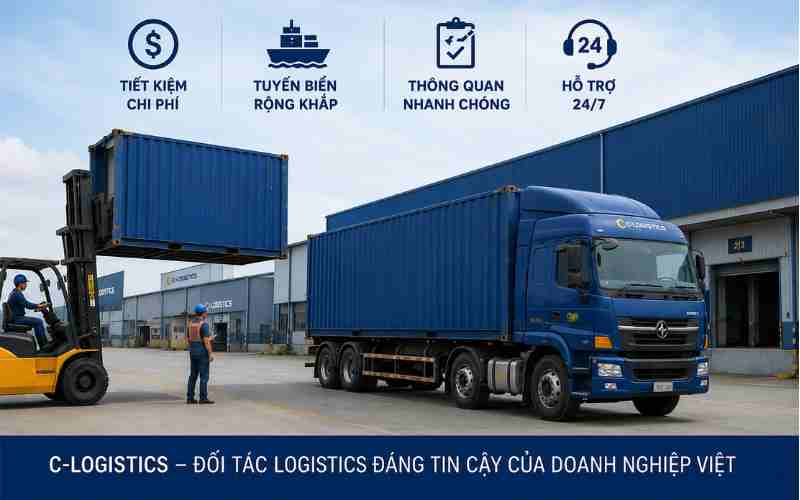 C-logistics đối tác vận tải