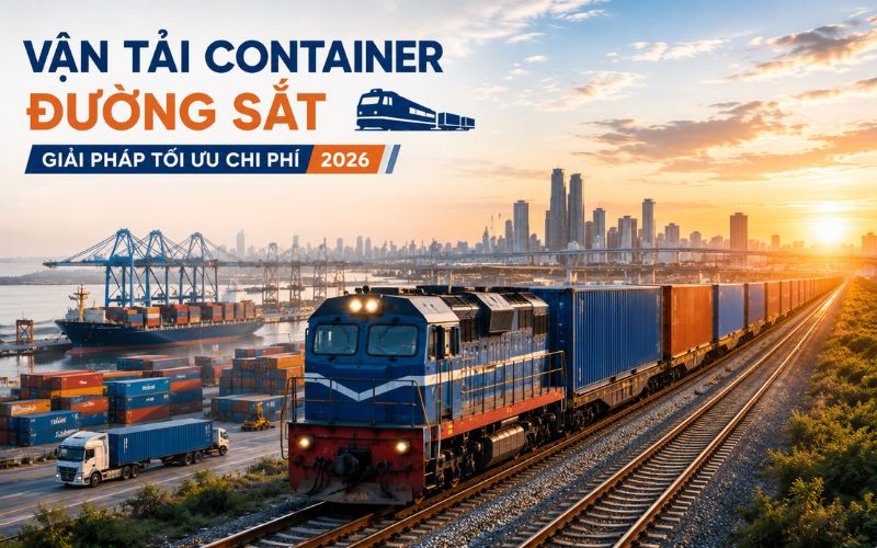 Vận Tải Container Đường Sắt - Giải Pháp Tối Ưu Chi Phí 2026