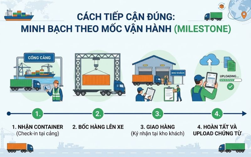 Minh bạch theo mốc vận hành (milestone)