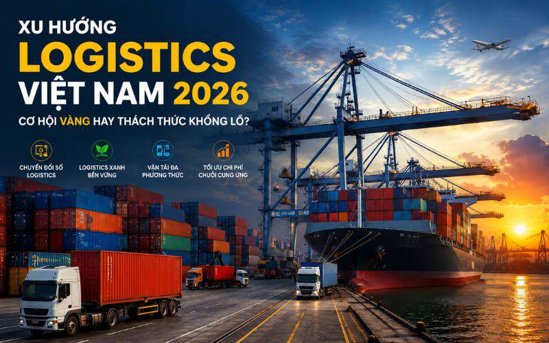 Xu Hướng Logistics Việt Nam 2026 Cơ Hội Vàng Hay Thách Thức Khổng Lồ?