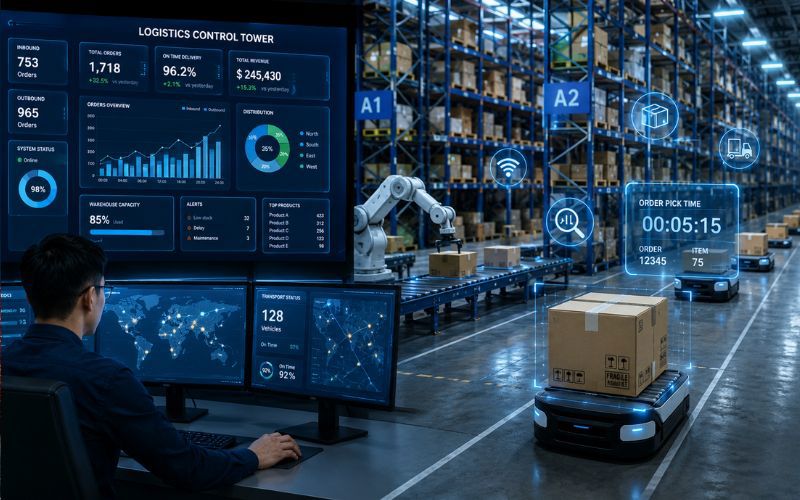 Chuyển đổi số trong logistics