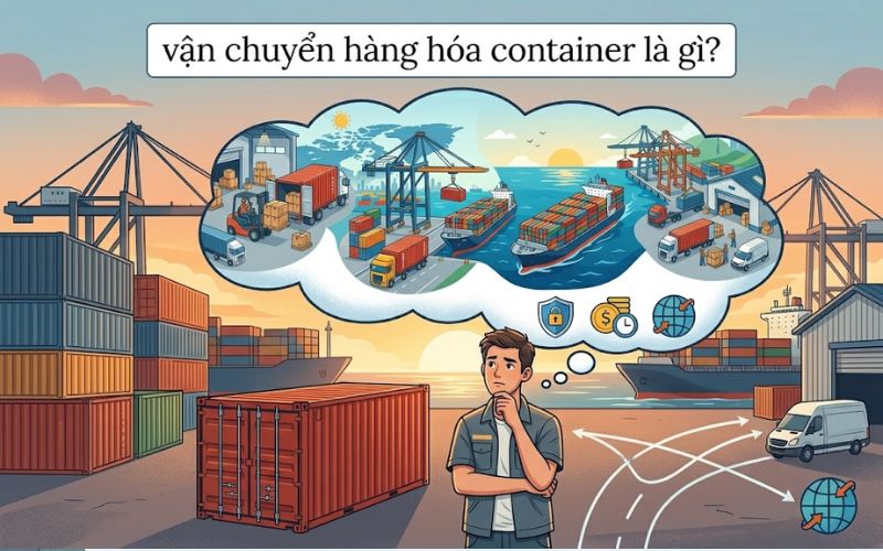 Vận Tải Hàng Hóa Bằng Container Là Gì?